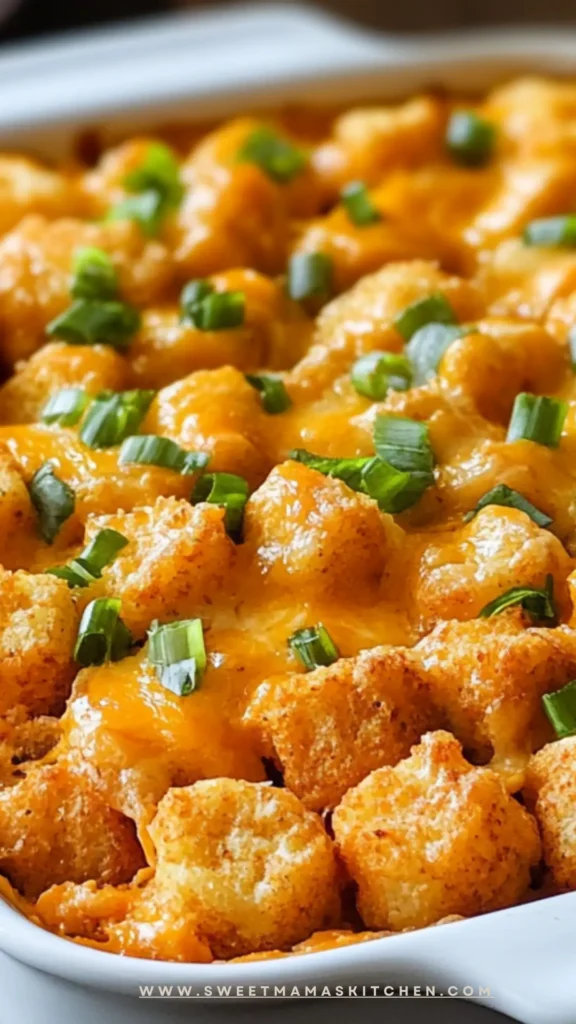 Buffalo Chicken Tater Tot Casserole Copycat Recipe Buffalo Chicken Tater Tot Casserole Copycat Recipe