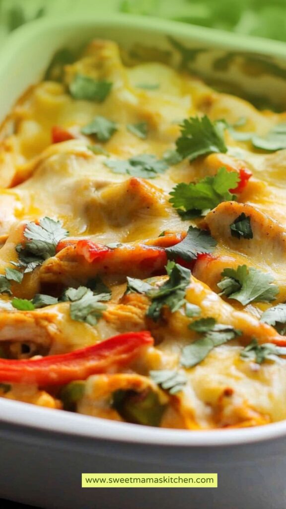 Best Chicken Fajita Casserole Recipe