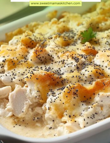 Chicken Poppy Seed Casserole Recipe