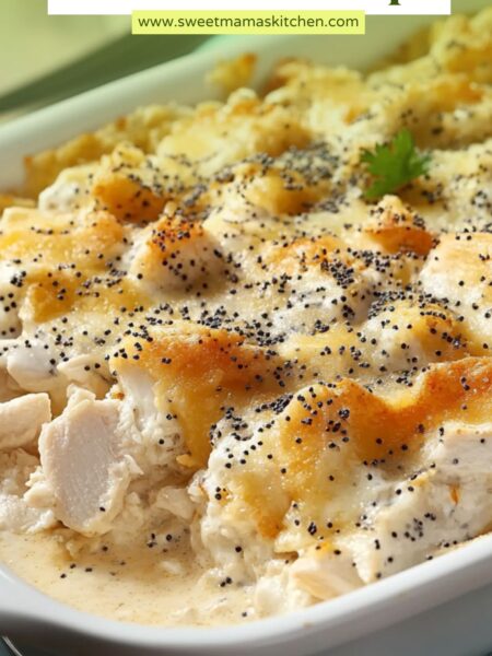 Chicken Poppy Seed Casserole Recipe