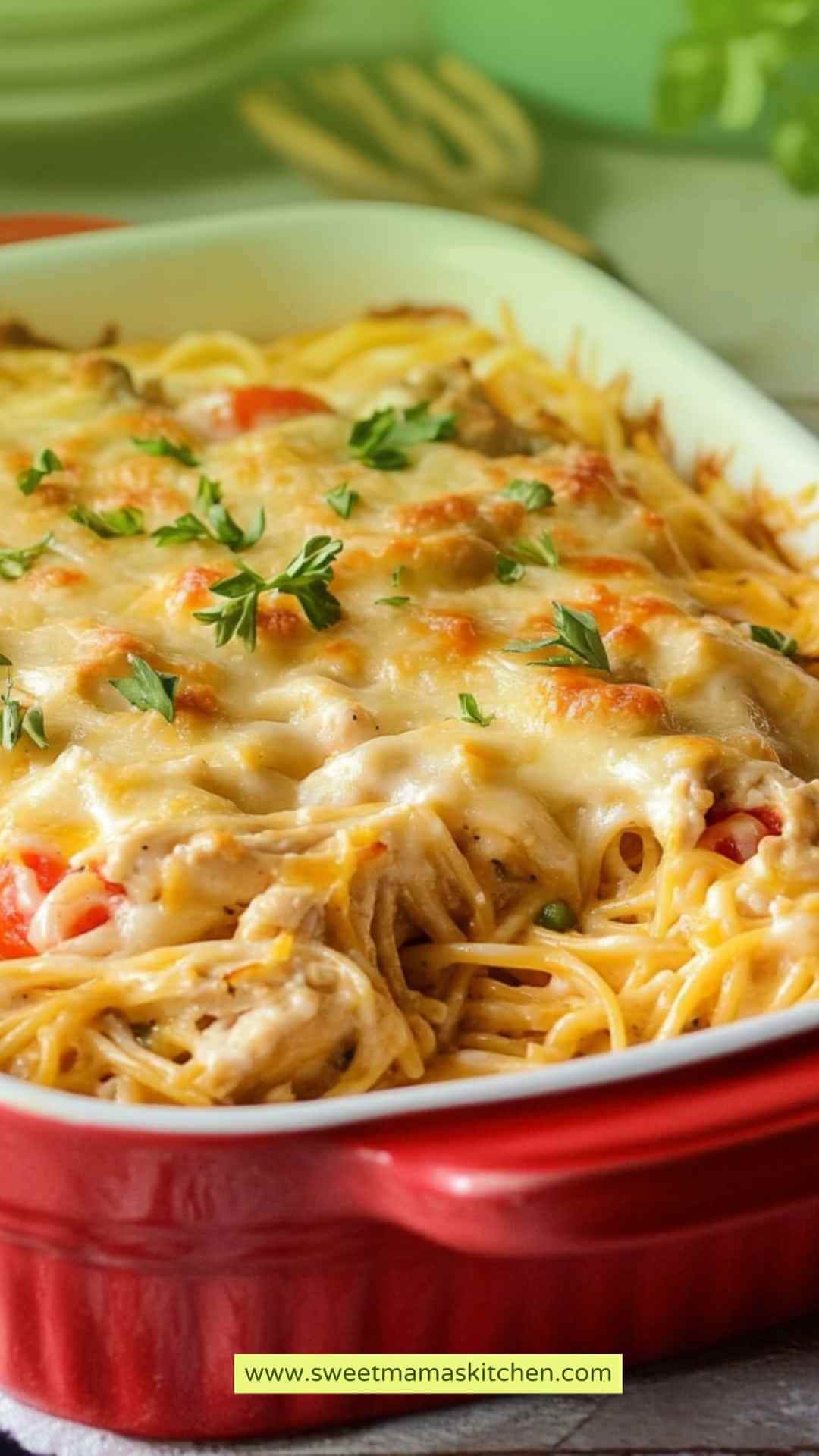 Best Chicken Spaghetti Casserole Recipe
