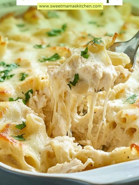 Chicken Alfredo Casserole Recipe