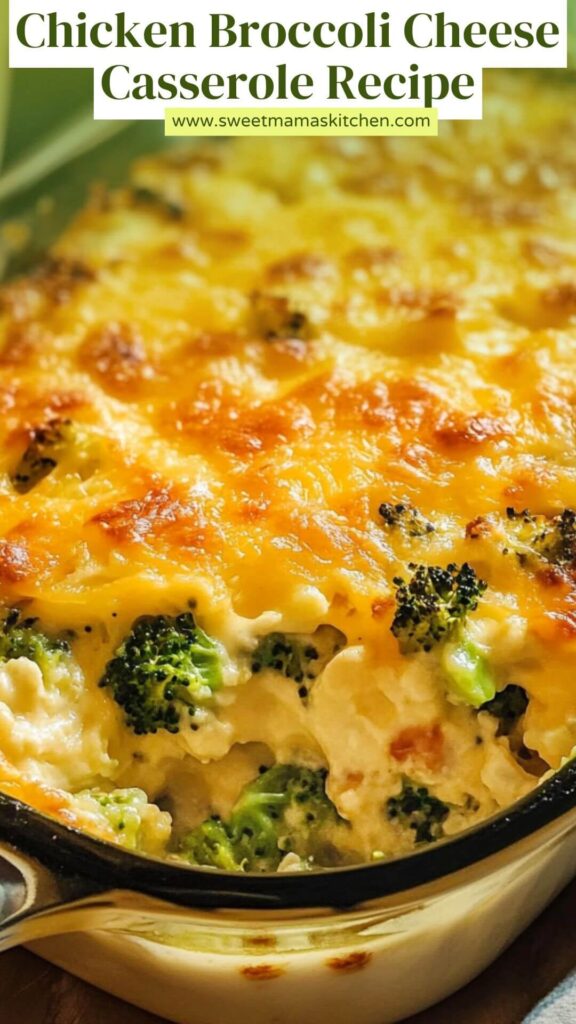 Chicken Broccoli Cheese Casserole Recipe