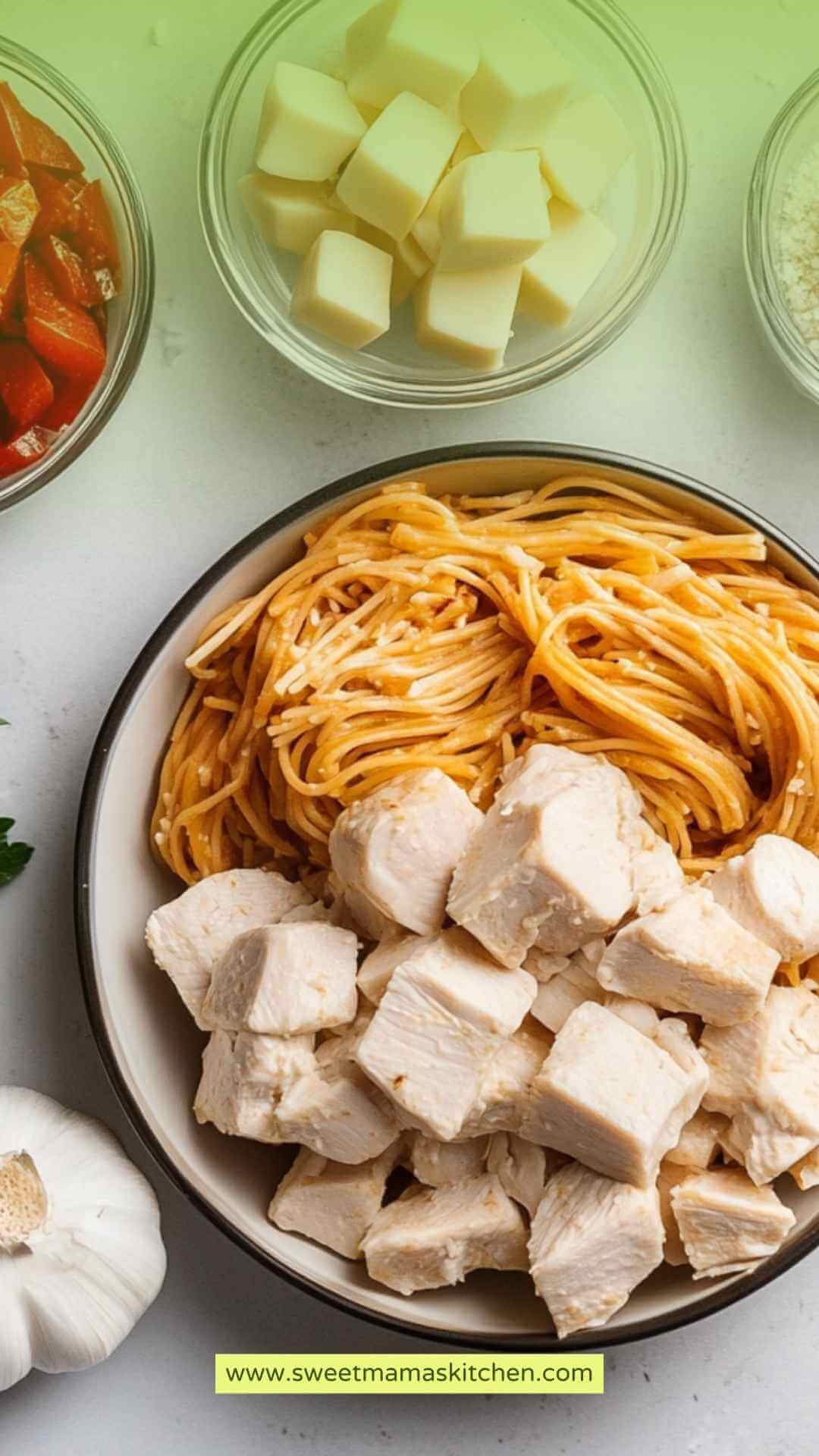 Chicken Spaghetti Casserole Copycat Recipe