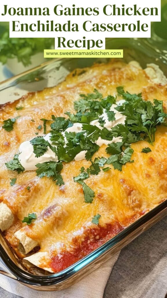 Joanna Gaines Chicken Enchilada Casserole Recipe