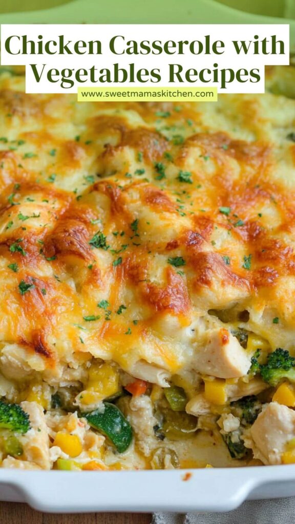 Chicken Casserole with Vegetables Recipes