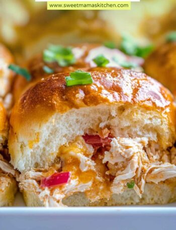 Crack Chicken Sliders Casserole Recipe