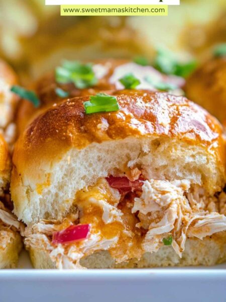 Crack Chicken Sliders Casserole Recipe