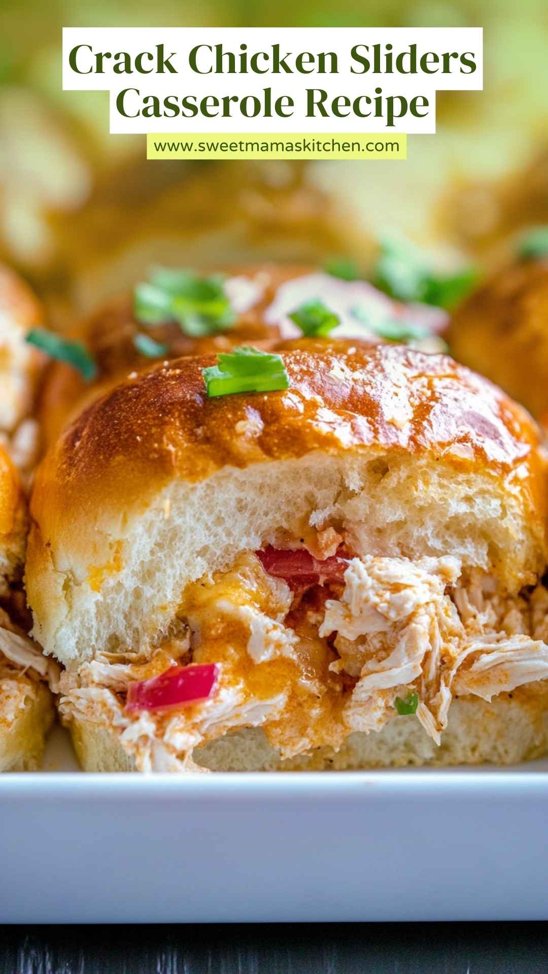 Crack Chicken Sliders Casserole Recipe – Sweet Mama’s Kitchen
