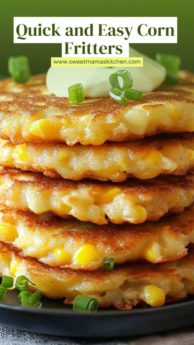 Quick and Easy Corn Fritters – Sweet Mama’s Kitchen