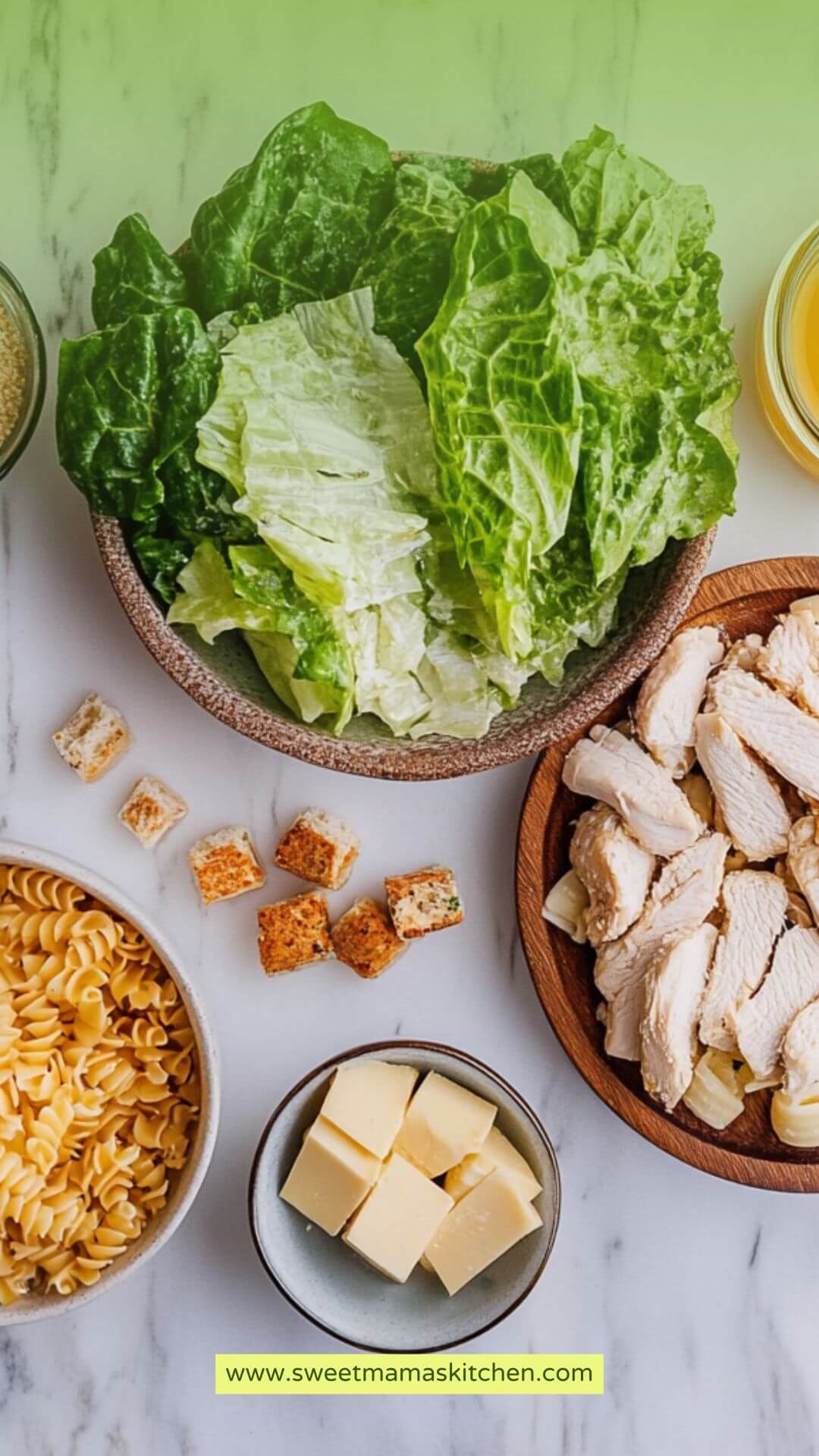 Viral Chicken Caesar Pasta Salad Copycat Recipe Viral Chicken Caesar Pasta Salad Copycat Recipe
