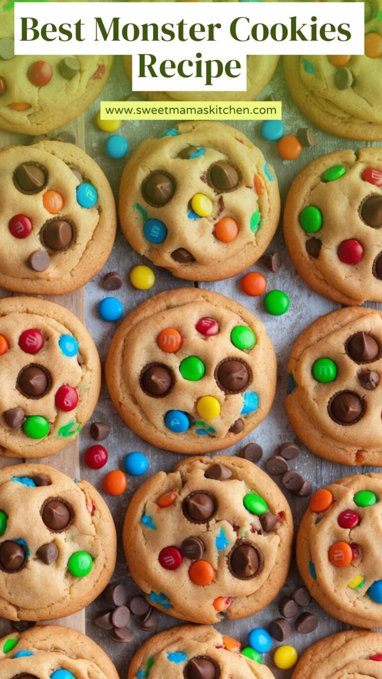 Best Monster Cookies Recipe – Sweet Mama’s Kitchen