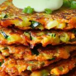 Crispy Vegetable Fritters Recipe