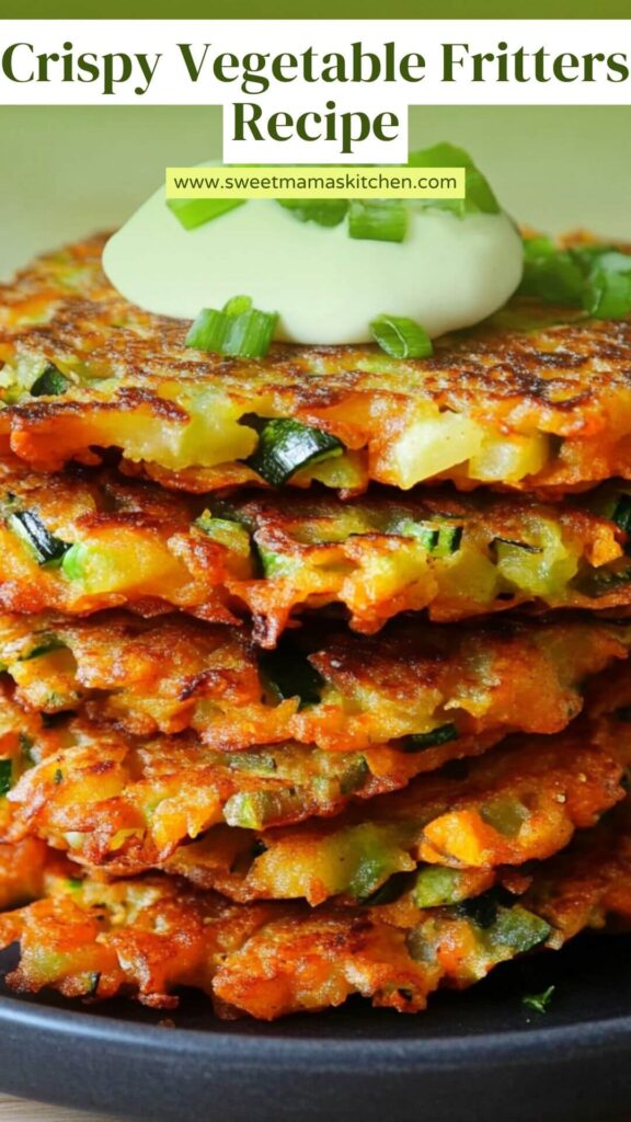 Crispy Vegetable Fritters Recipe