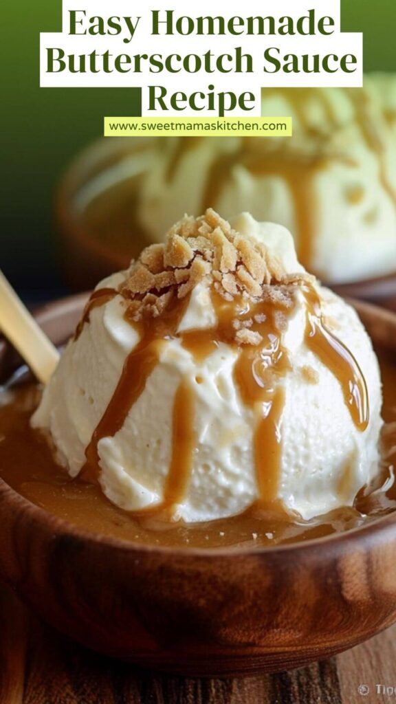 Easy Homemade Butterscotch Sauce Recipe