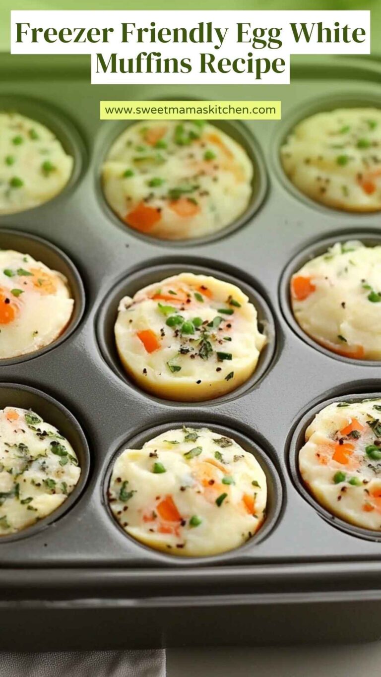 Freezer Friendly Egg White Muffins Recipe – Sweet Mama’s Kitchen