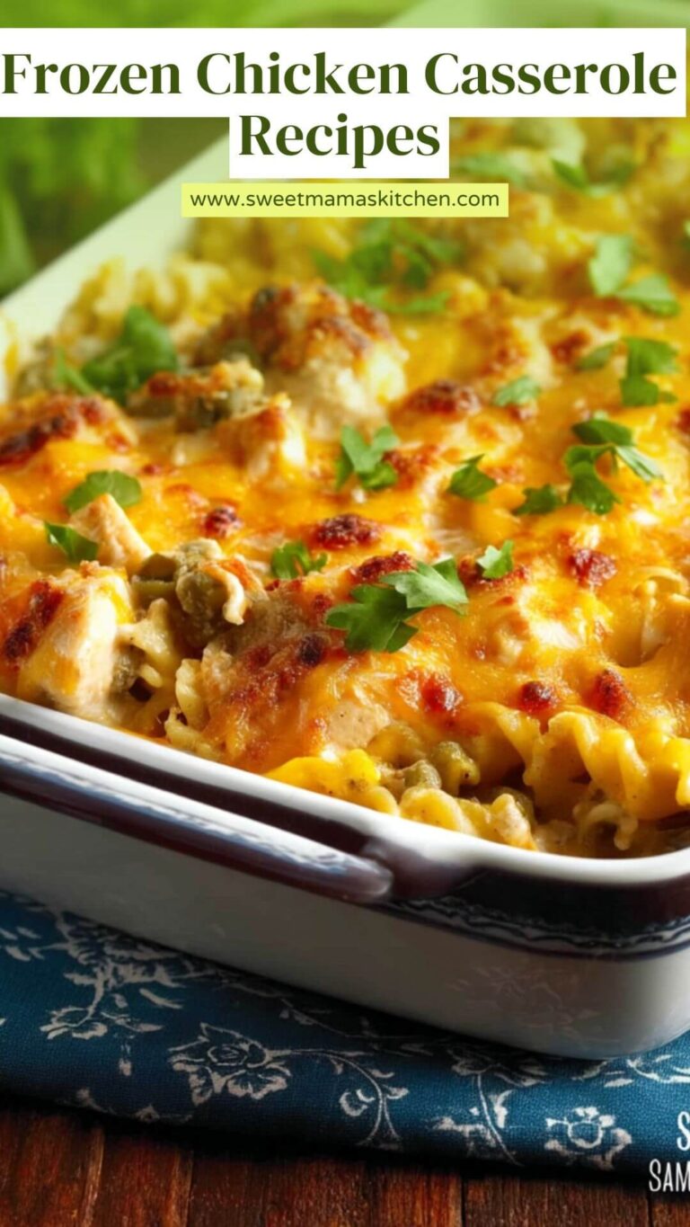 Frozen Chicken Casserole Recipes – Sweet Mama’s Kitchen