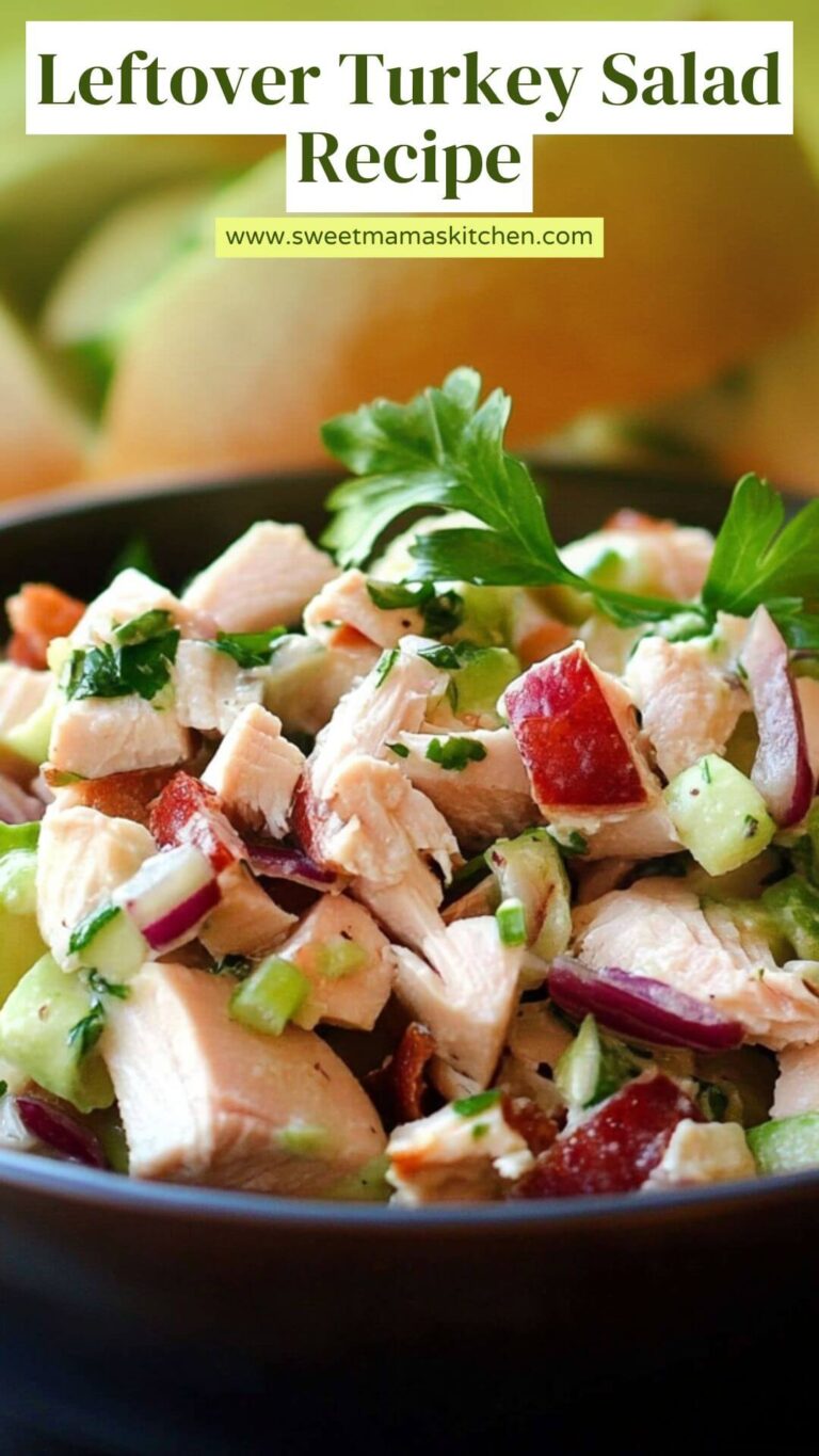 Leftover Turkey Salad Recipe – Sweet Mama’s Kitchen