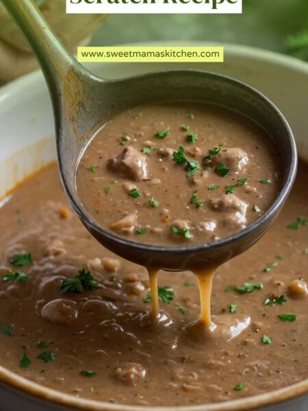 Homemade Gravy From Scratch Recipe