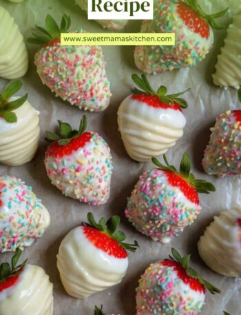 White Chocolate Covered Strawberries Recipe
