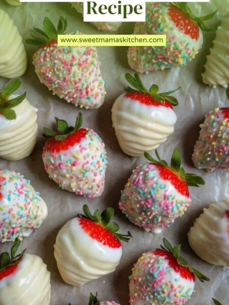 White Chocolate Covered Strawberries Recipe