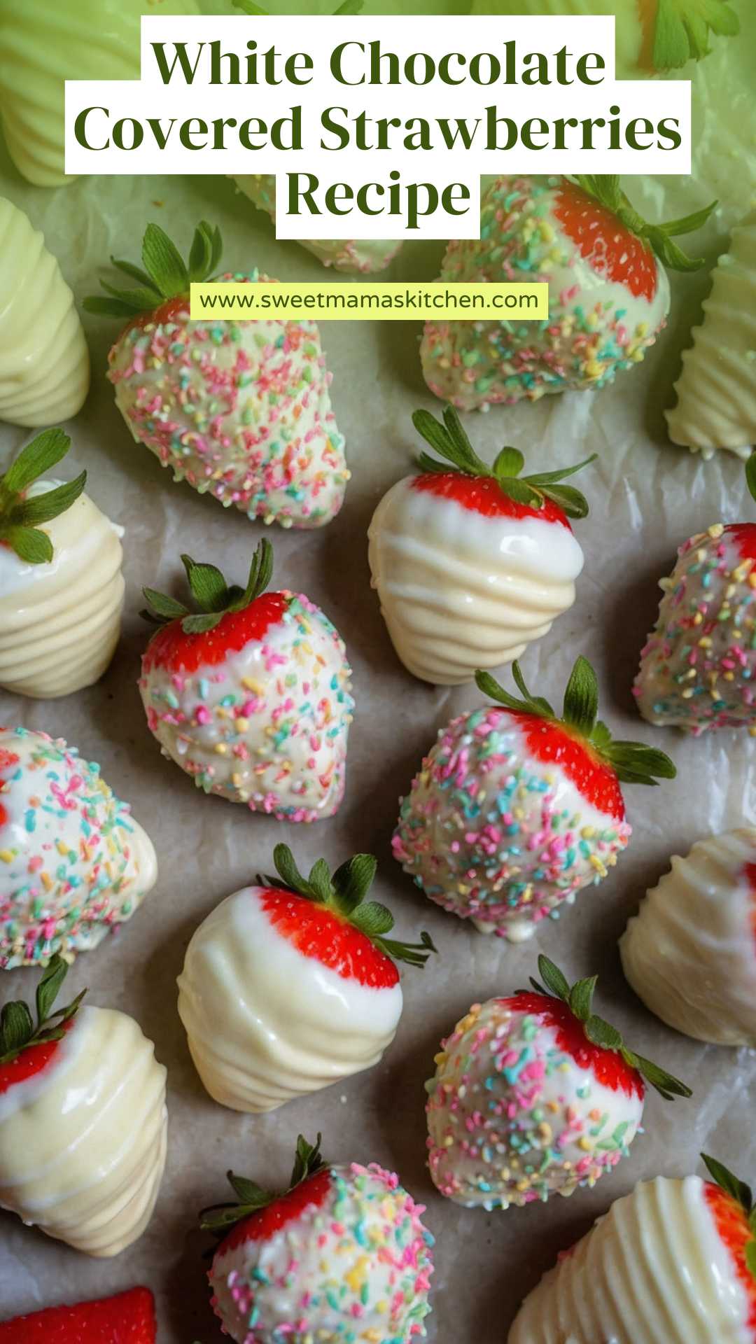White Chocolate Covered Strawberries Recipe – Sweet Mama’s Kitchen