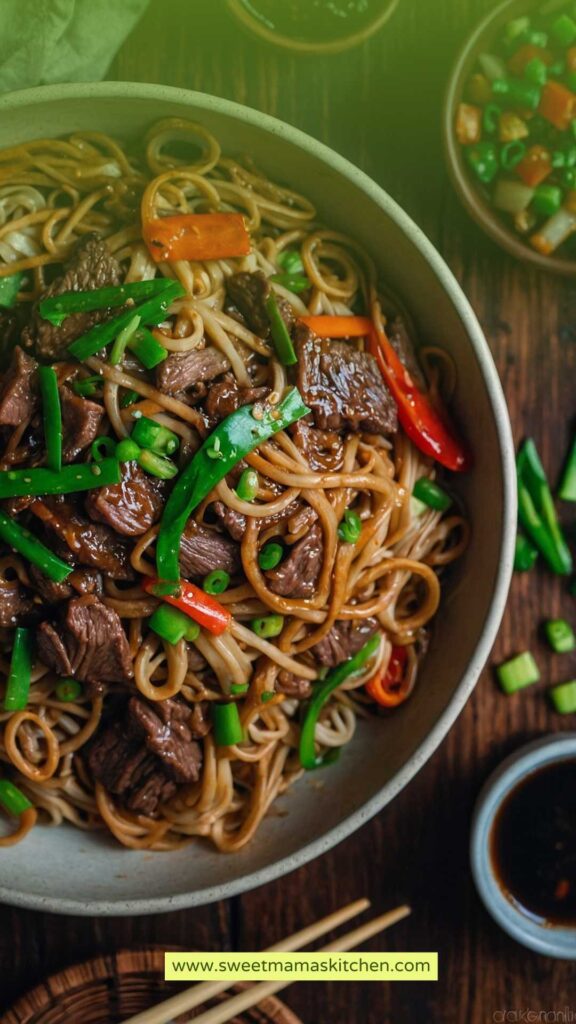 How to make 30 Minute Beef Lo Mein Recipe How to make 30 Minute Beef Lo Mein Recipe