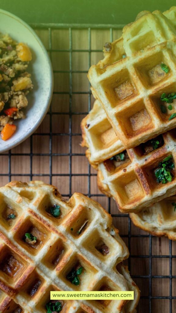 Thanksgiving Leftover Stuffing Waffles Thanksgiving Leftover Stuffing Waffles