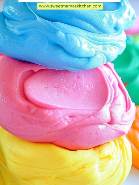 Easy Homemade Playdough No Cook