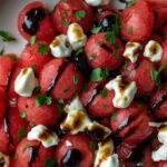 Watermelon Salad Balsamic Syrup Recipe