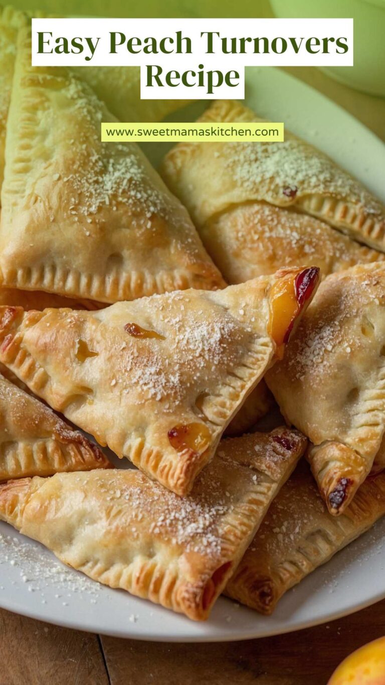 Easy Peach Turnovers Recipe – Sweet Mama’s Kitchen