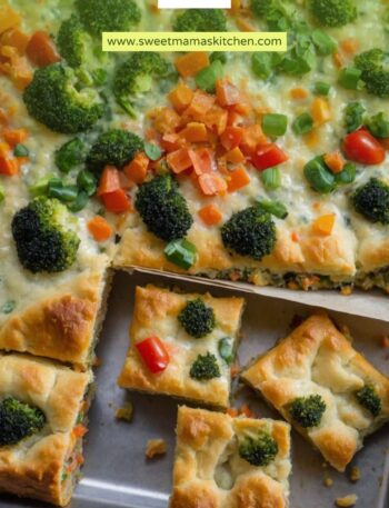 Crescent Roll Veggie Bars