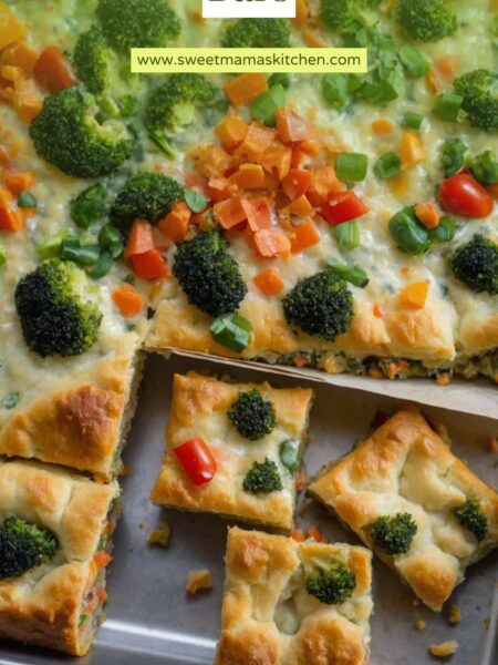 Crescent Roll Veggie Bars