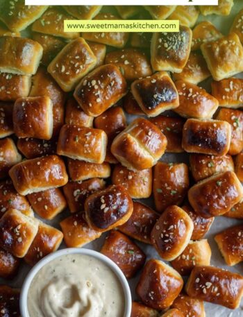 Easy Homemade Soft Pretzel Bites Recipe