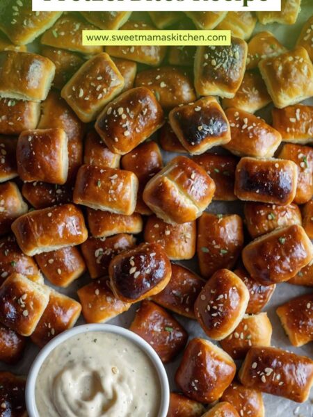 Easy Homemade Soft Pretzel Bites Recipe