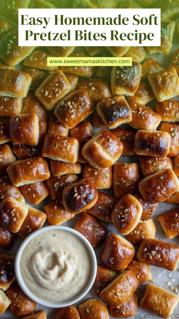 Easy Homemade Soft Pretzel Bites Recipe