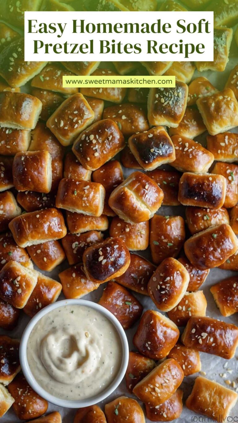 Easy Homemade Soft Pretzel Bites Recipe – Sweet Mama’s Kitchen