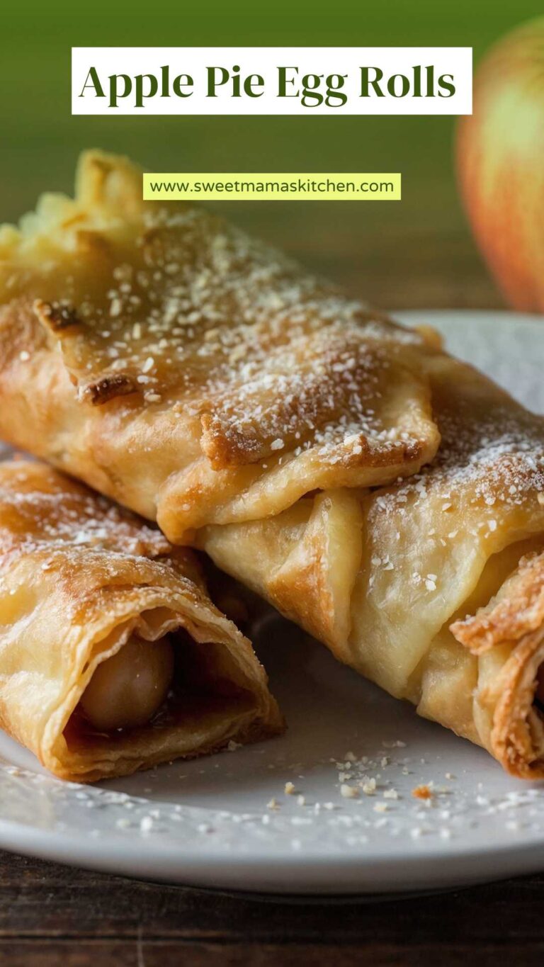 Apple Pie Egg Rolls – Sweet Mama’s Kitchen