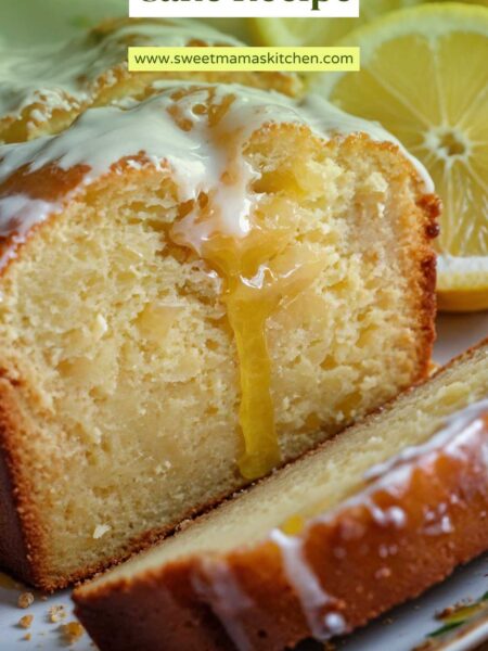 Glazed Lemon Pound Cake Recipe