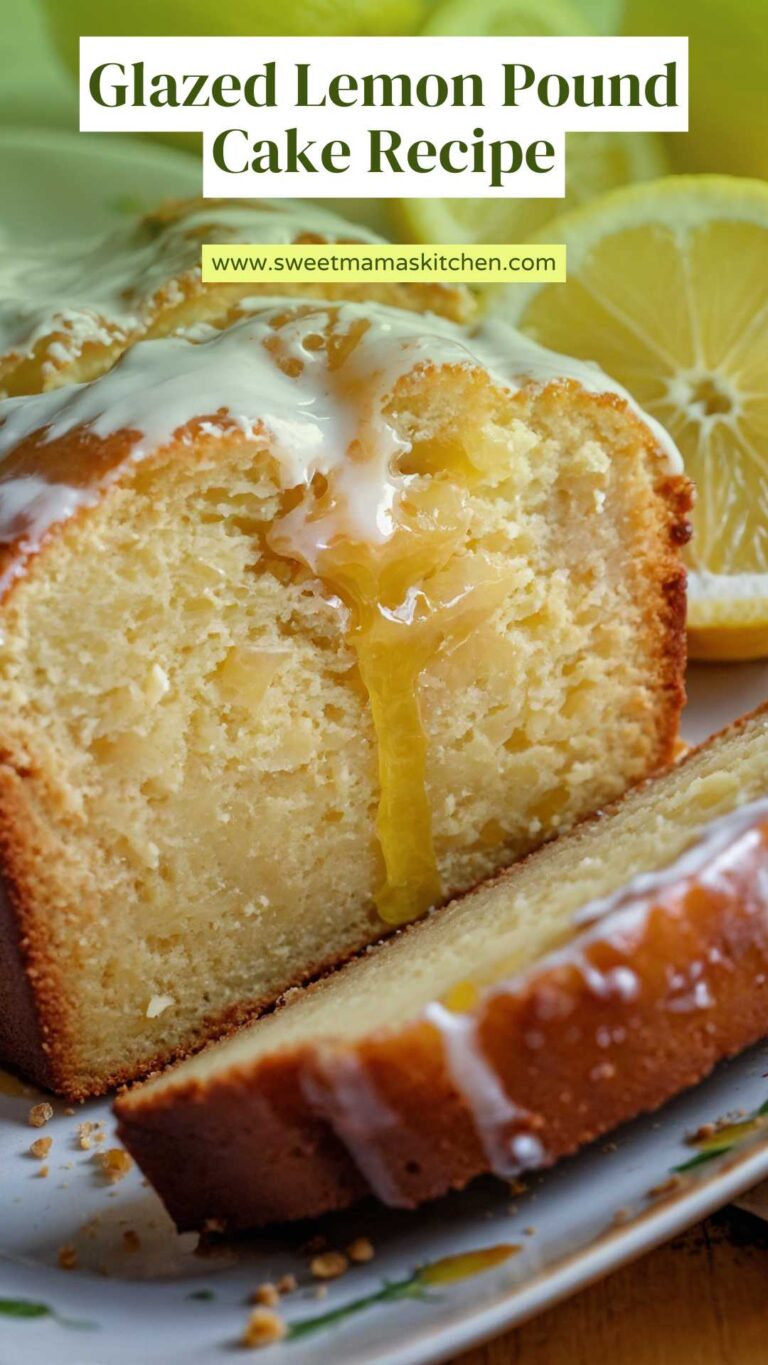 Glazed Lemon Pound Cake Recipe – Sweet Mama’s Kitchen