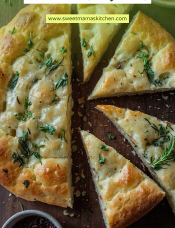 Easy Homemade Focaccia (no yeast)