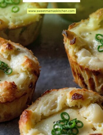 Cheesy Leftover Mashed Potato Muffins Recipe