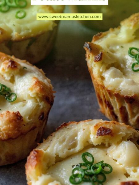 Cheesy Leftover Mashed Potato Muffins Recipe