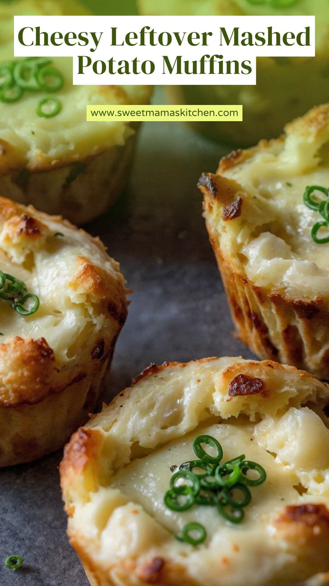 Cheesy Leftover Mashed Potato Muffins – Sweet Mama’s Kitchen