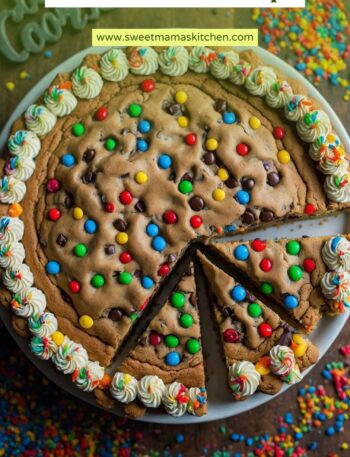 Giant Chocolate Chip Cookie Cake Recipe