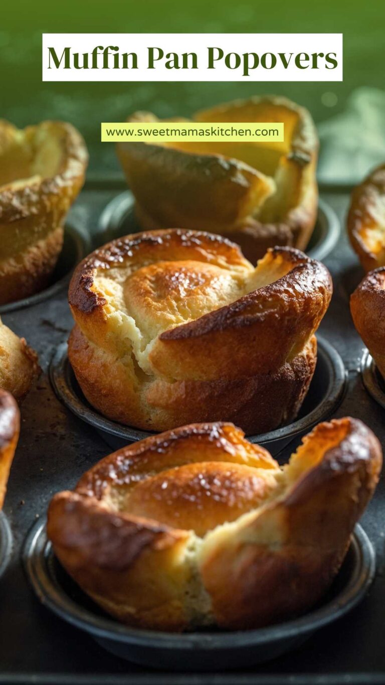 Muffin Pan Popovers Recipe – Sweet Mama’s Kitchen