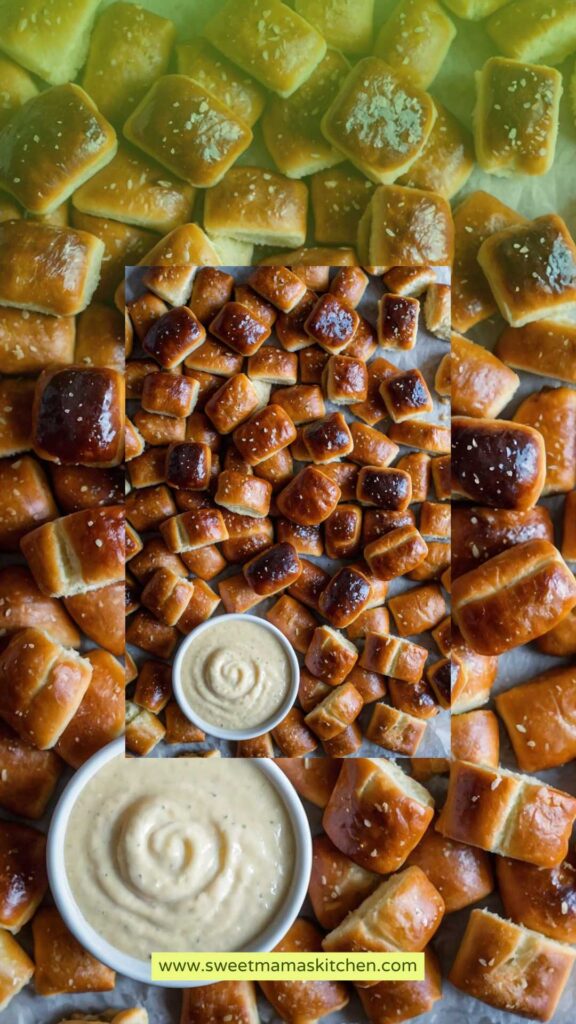 How to make Easy Homemade Soft Pretzel Bites Recipe