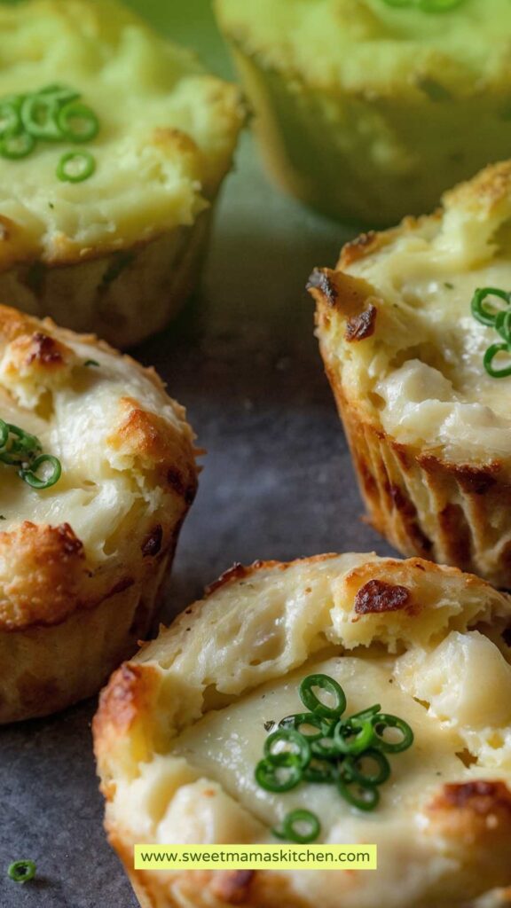 How to make Cheesy Leftover Mashed Potato Muffins How to make Cheesy Leftover Mashed Potato Muffins