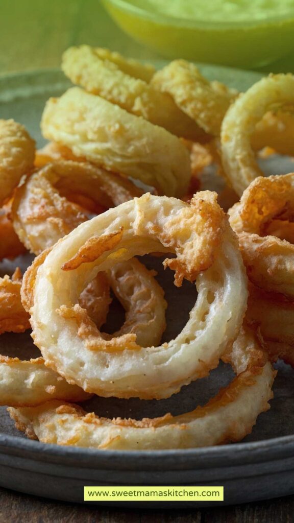 Homemade Beer Battered Onion Rings Homemade Beer Battered Onion Rings