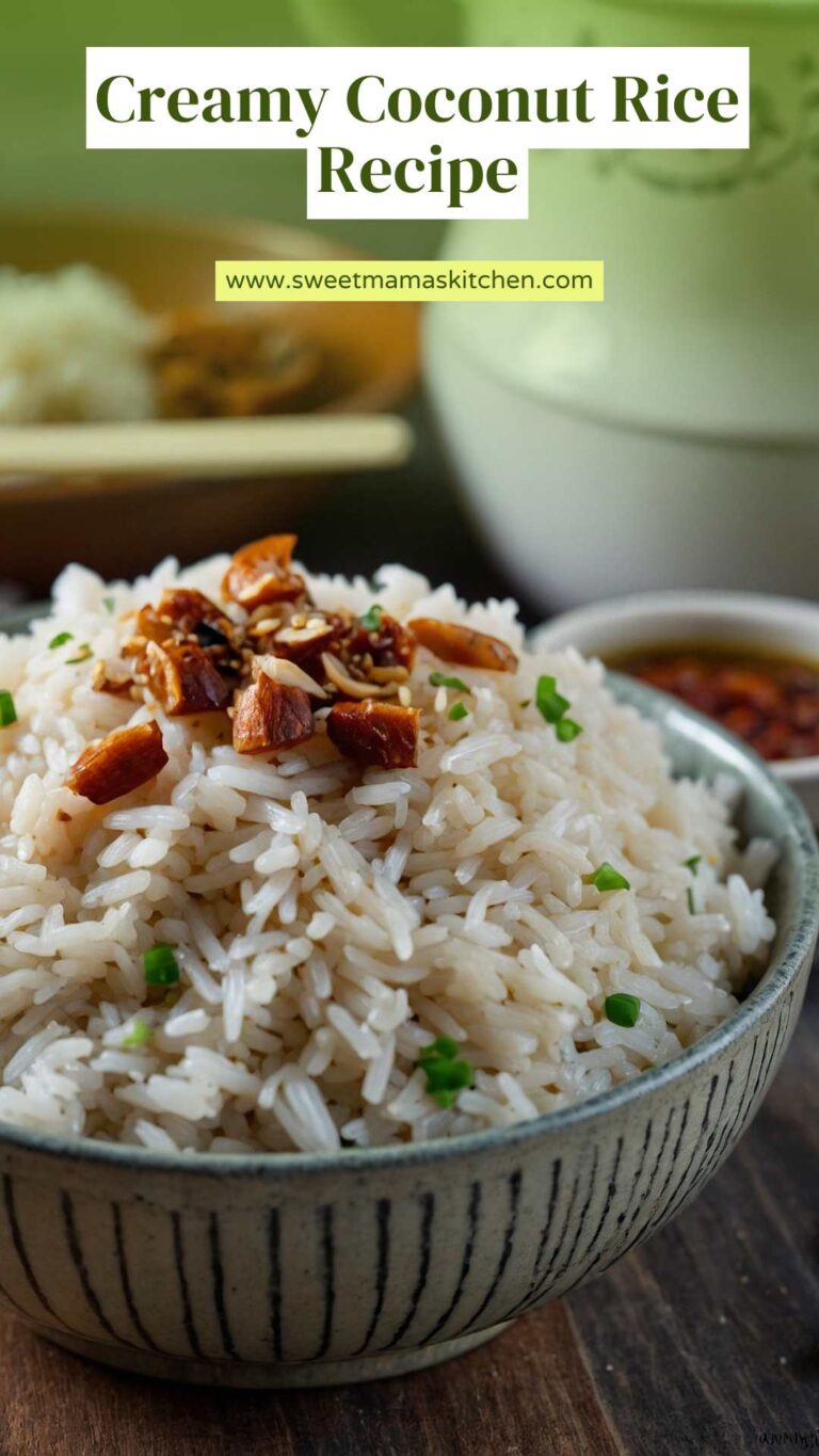 Creamy Coconut Rice Recipe – Sweet Mama’s Kitchen